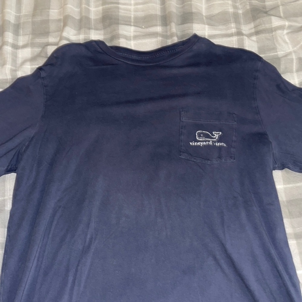 Vineyard Vines Mens Long Sleeve Navy Blue